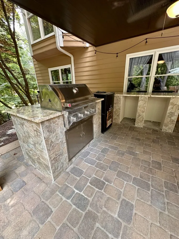 Affordable landscape installation near you in Woodstock, GA by OASIS General Contracting & Landscaping