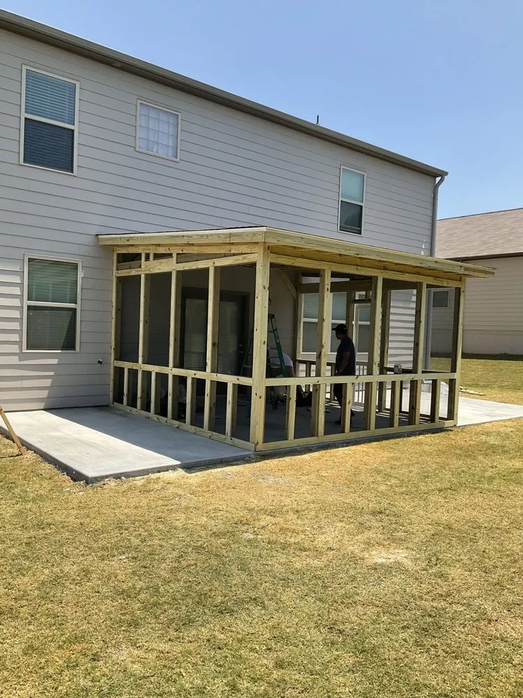 Professional garden landscaping for homes in Woodstock, GA by OASIS General Contracting & Landscaping