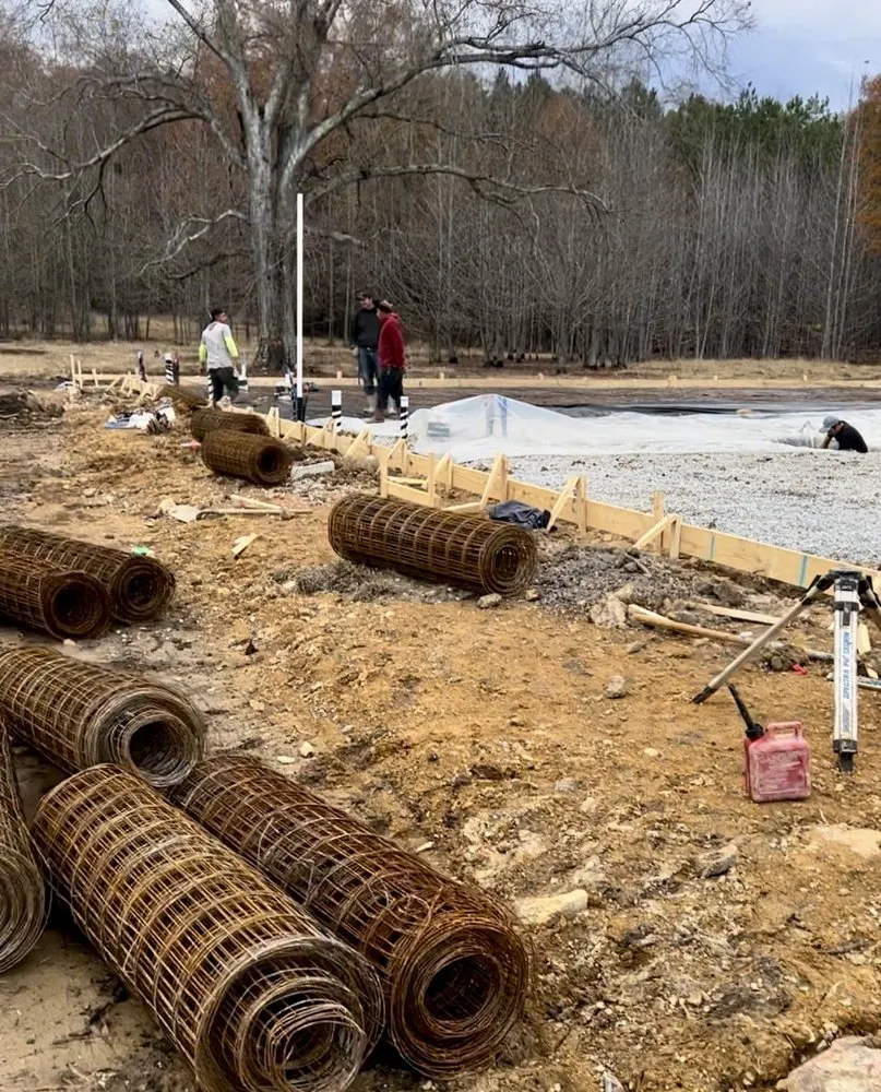 Custom landscaping services for residential properties in Woodstock, GA by OASIS General Contracting & Landscaping