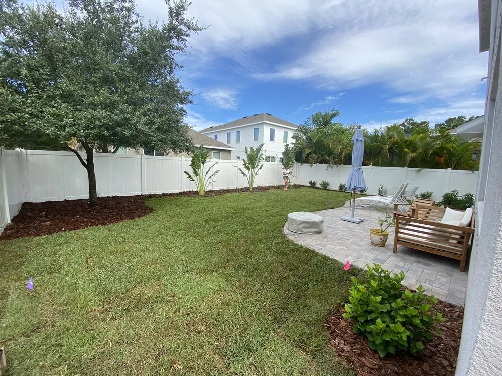 Custom landscape design in Tampa, FL by Oasis Irrigation & Landscape