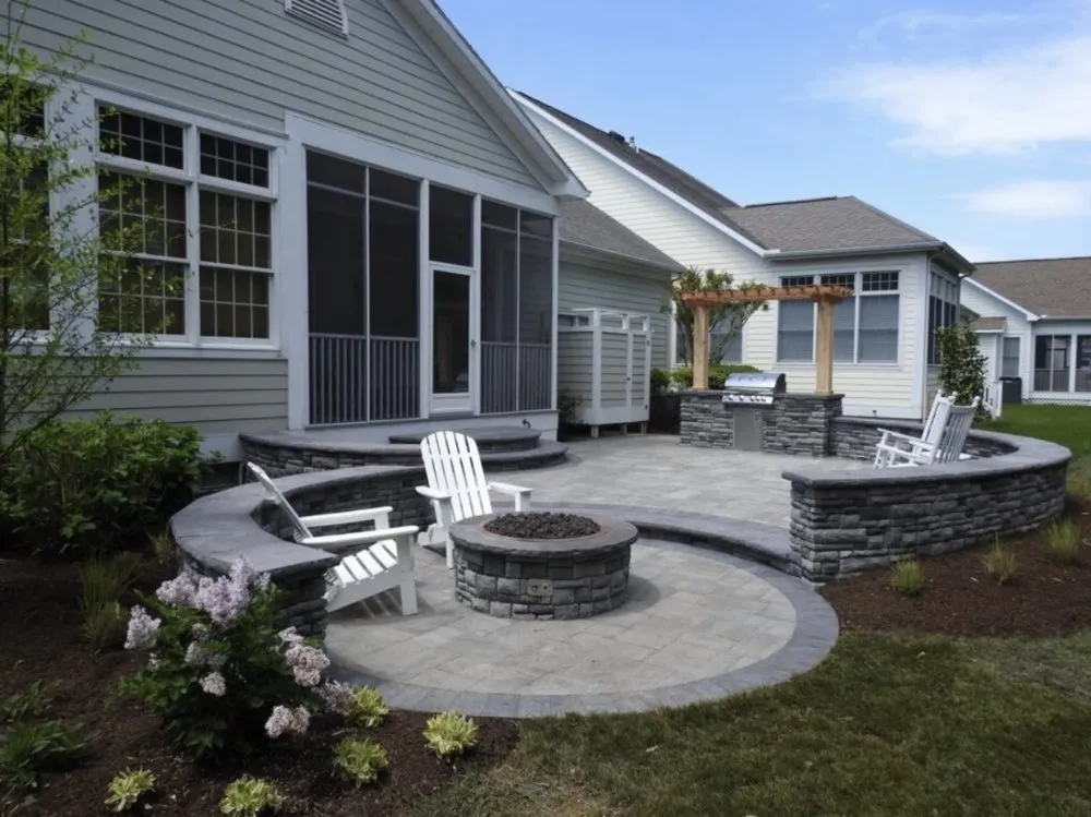 Affordable outdoor landscaping for outdoor upgrades in Columbus, IN by Oasis Land Management