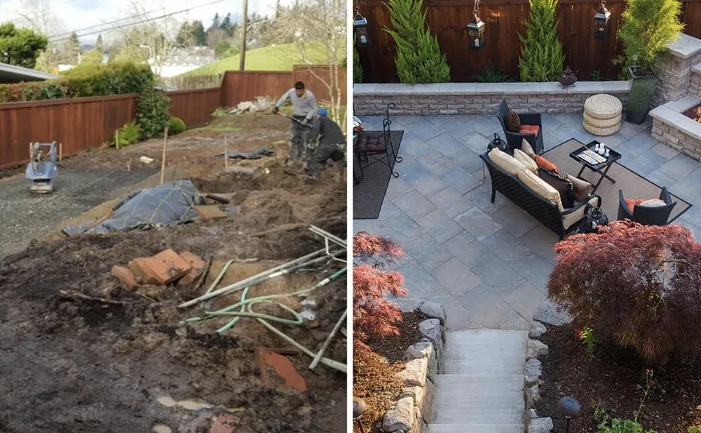 Reliable yard cleanup service near you in Columbus, IN by Oasis Land Management