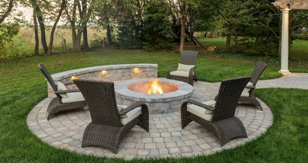 Expert yard cleanup service in Columbus, IN by Oasis Land Management