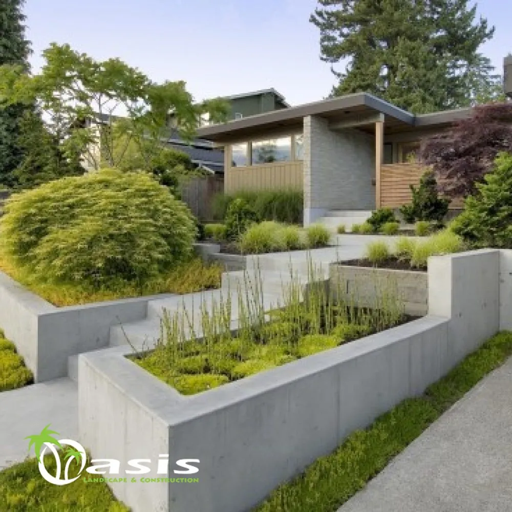 Expert garden landscaping in Folsom, CA - Oasis Landscape & Construction