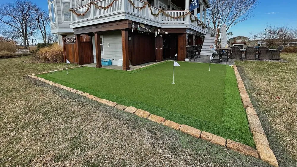 Professional outdoor landscaping in Annapolis, MD by Oasis Landscape Group