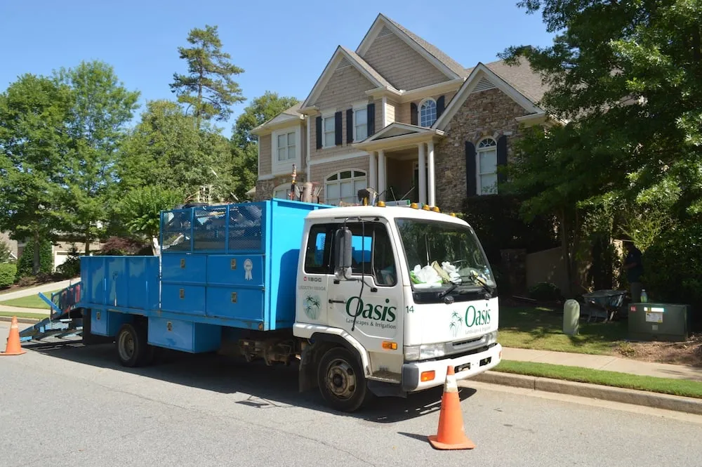 Reliable residential landscaping in Atlanta, GA - Oasis Landscapes & Irrigation