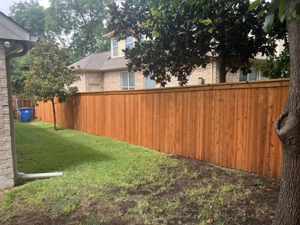 Custom yard cleanup service with custom design across Buda, TX - Oasis Landscaping & Fencing