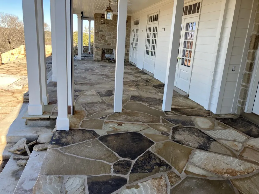 Local garden landscaping in Buda, TX by Oasis Landscaping & Fencing