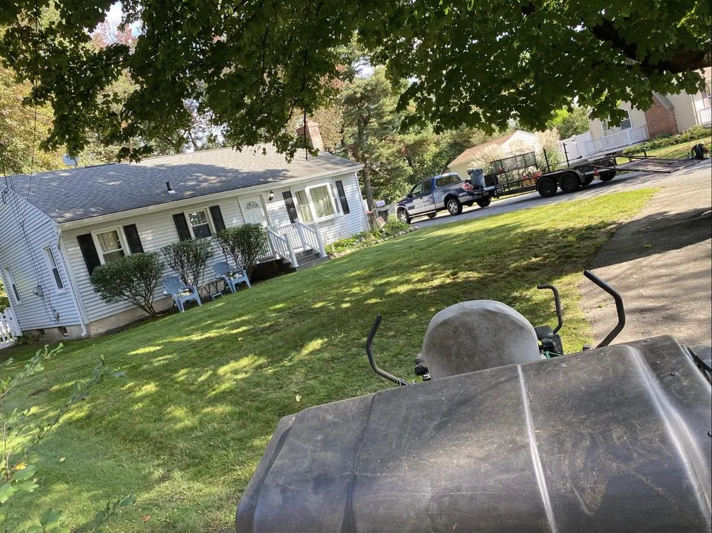 Professional garden landscaping for year-round maintenance in Chicopee, MA by Oasis Landscaping & More