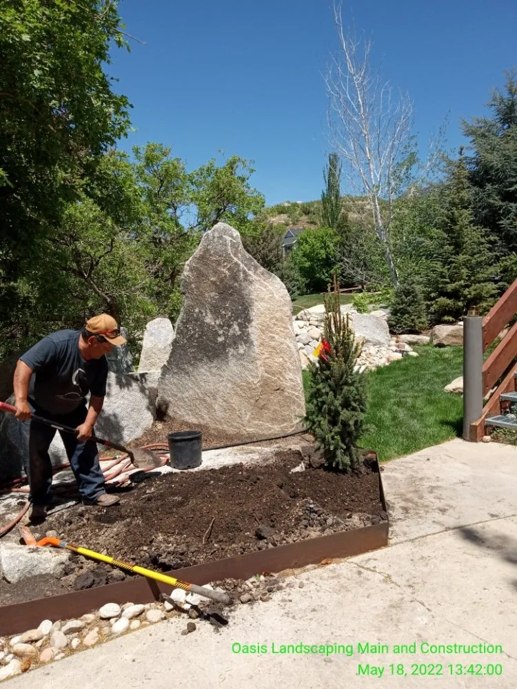 Top-rated yard maintenance near you in Sandy, UT by Oasis Landscaping and Construction