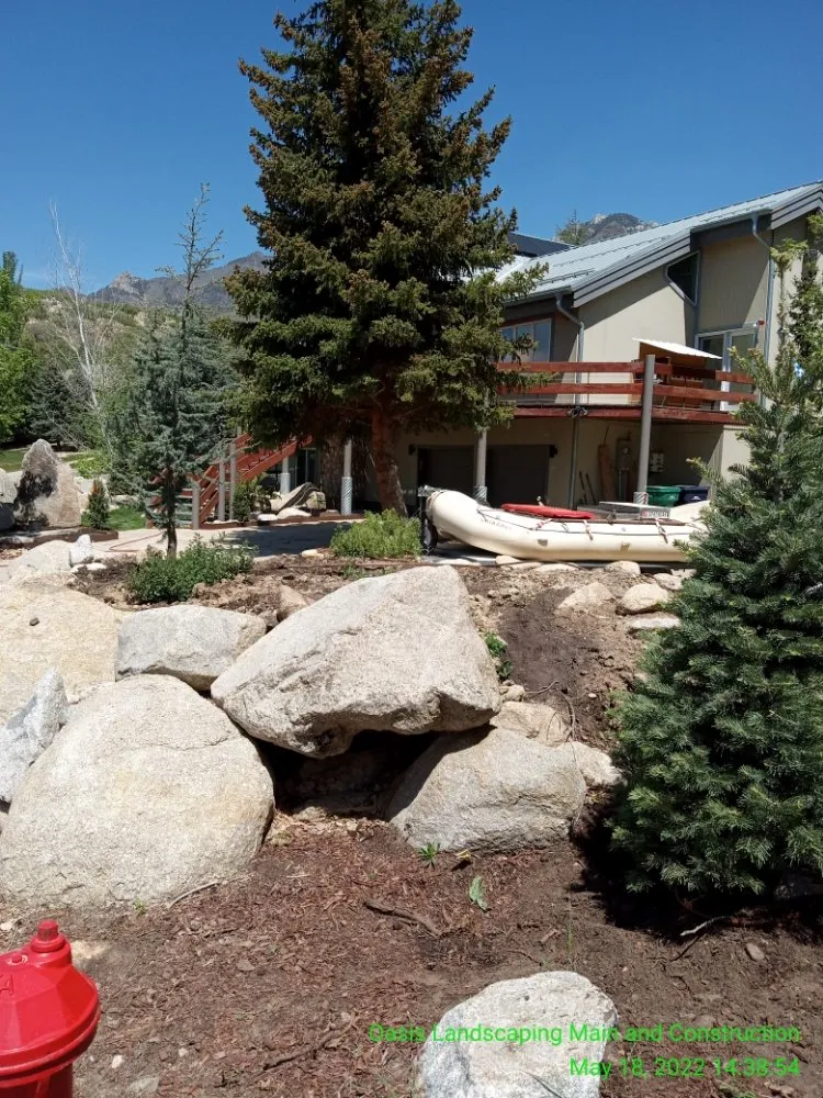Reliable residential landscaping in Sandy, UT by Oasis Landscaping and Construction
