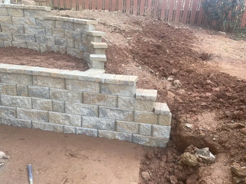 Local landscape installation in Norcross, GA - Oasis Landscaping and Drainage Solutions