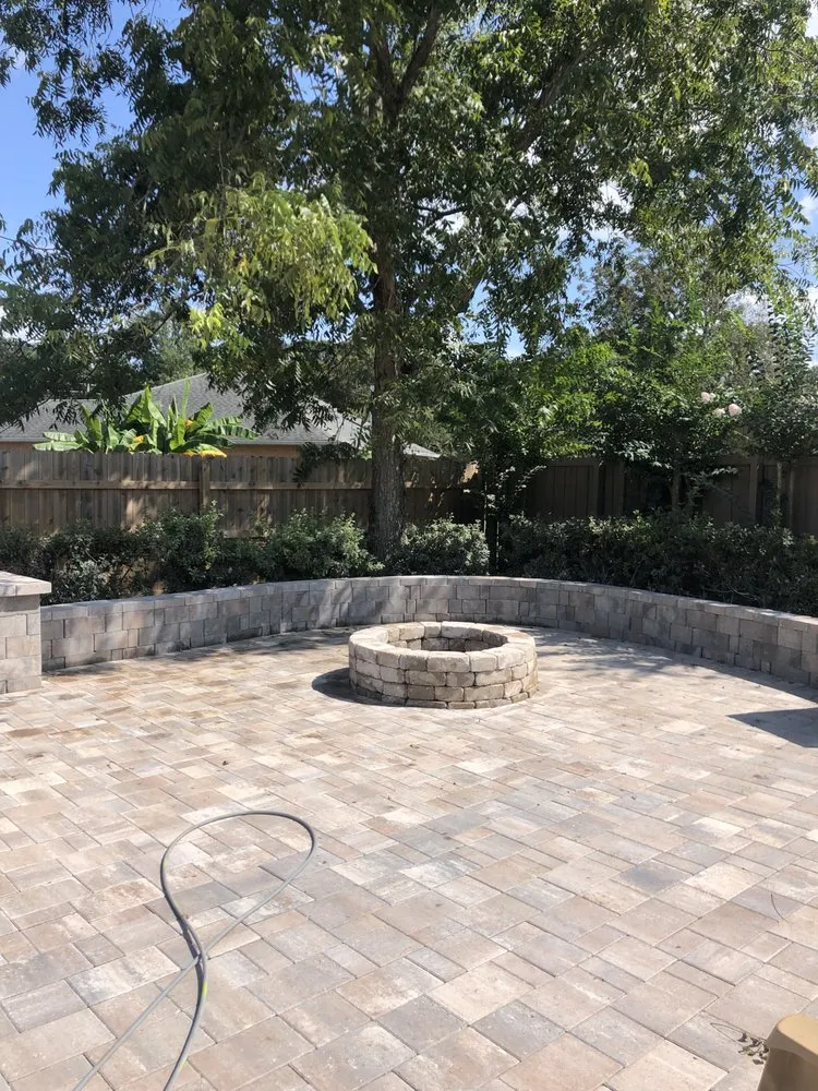 Affordable landscape installation in Pensacola, FL by Oasis Lawnscapes