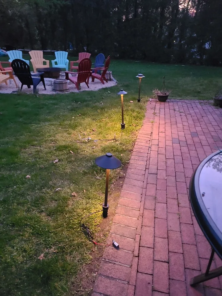 Custom yard cleanup service in Huntington, NY - Oasis Lighting Design