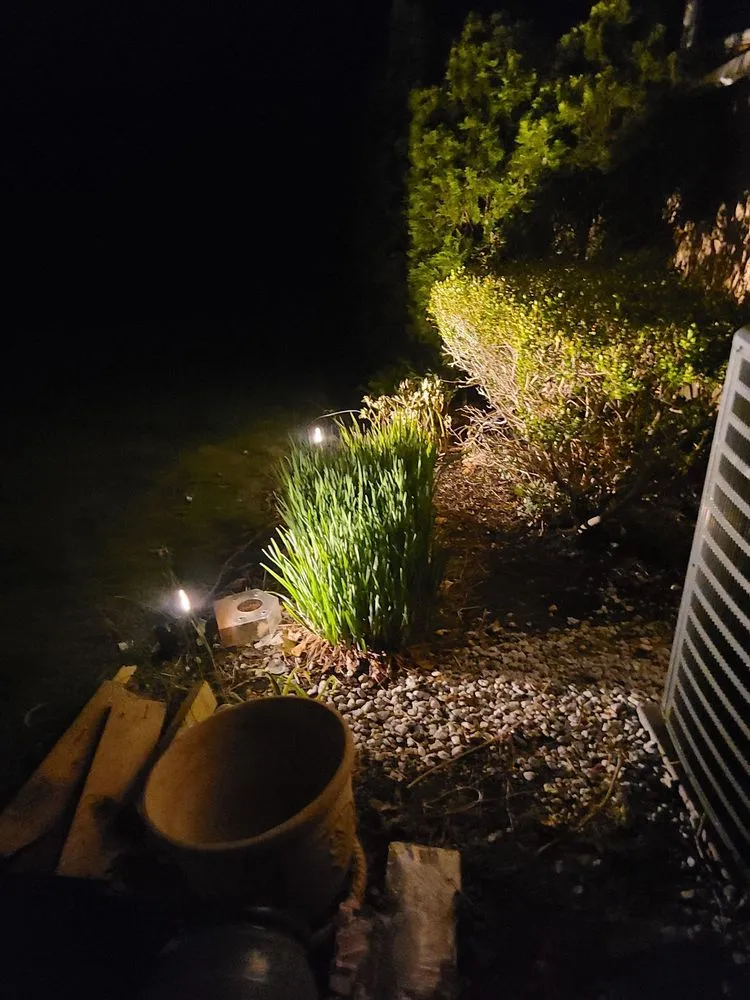 Local landscaping services for residential properties in Huntington, NY by Oasis Lighting Design