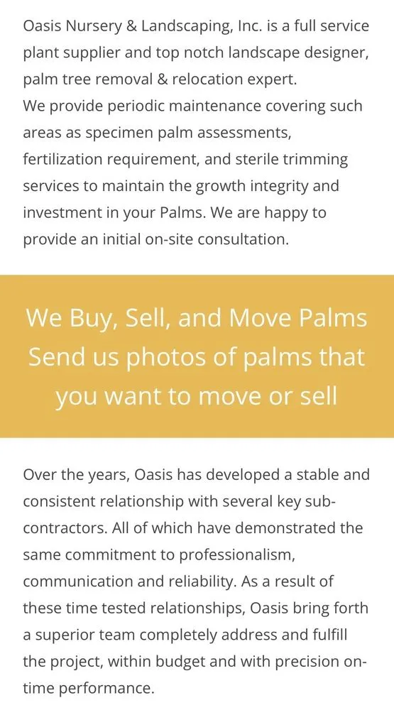 Expert yard maintenance for homes across Carlsbad, CA - Oasis Nursery & Landscaping Inc