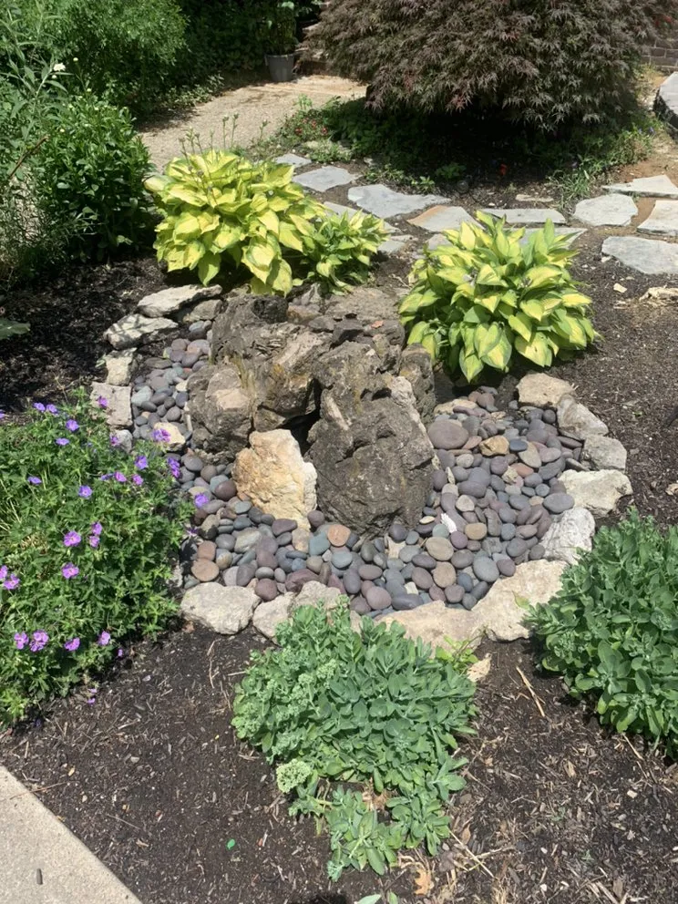 Professional outdoor landscaping in Louisville, KY by Oasis Outdoor Living