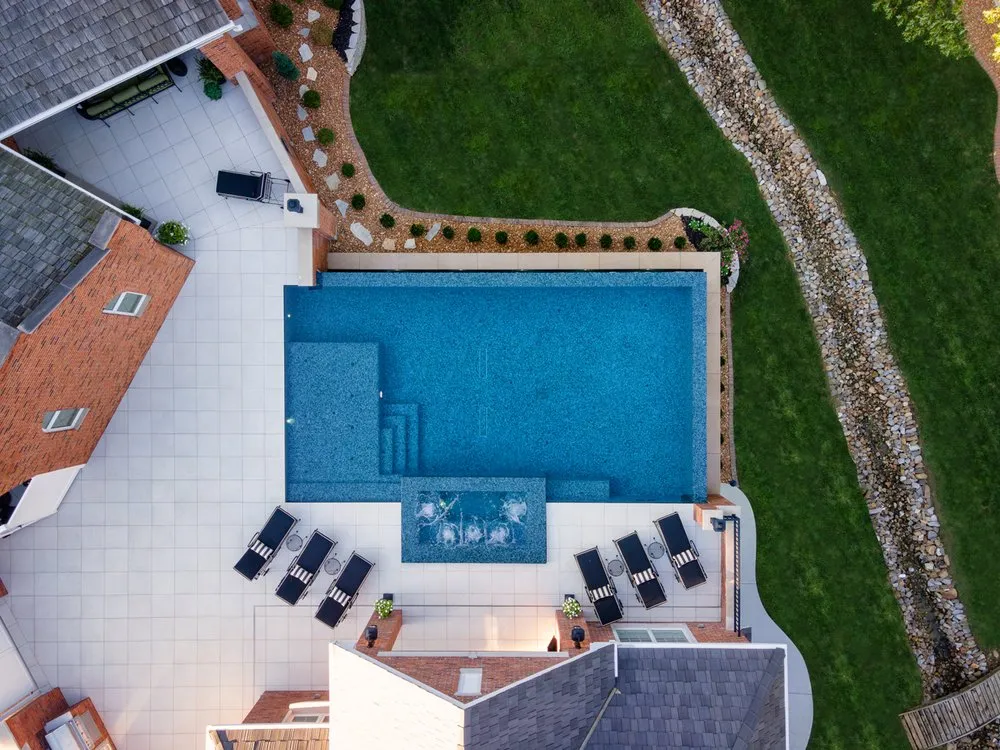 Affordable residential landscaping with custom design across Wood River, IL - Oasis Pools