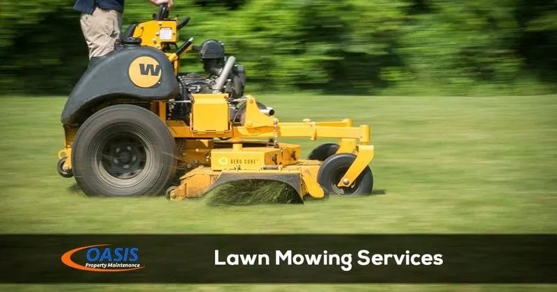 Local lawn care service for residential properties in Springdale, AR by Oasis Property Maintenance