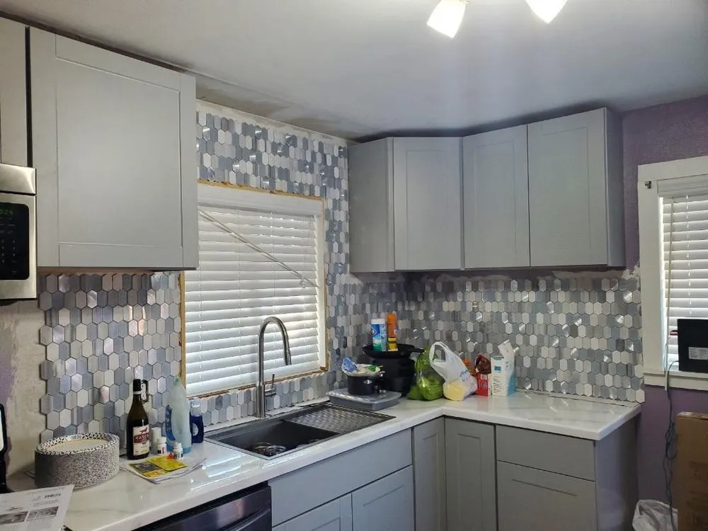 Professional landscape installation in Denver, CO by Oasis Renovations