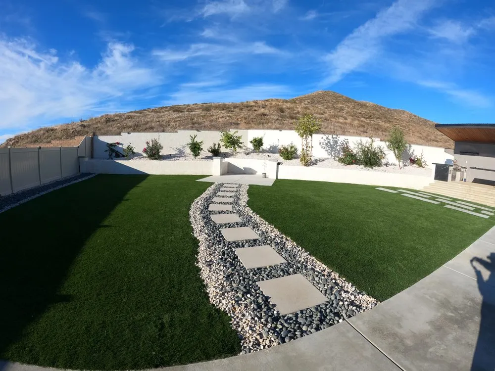 Professional outdoor landscaping in Dallas, TX by Oasis Turf & Hardscape