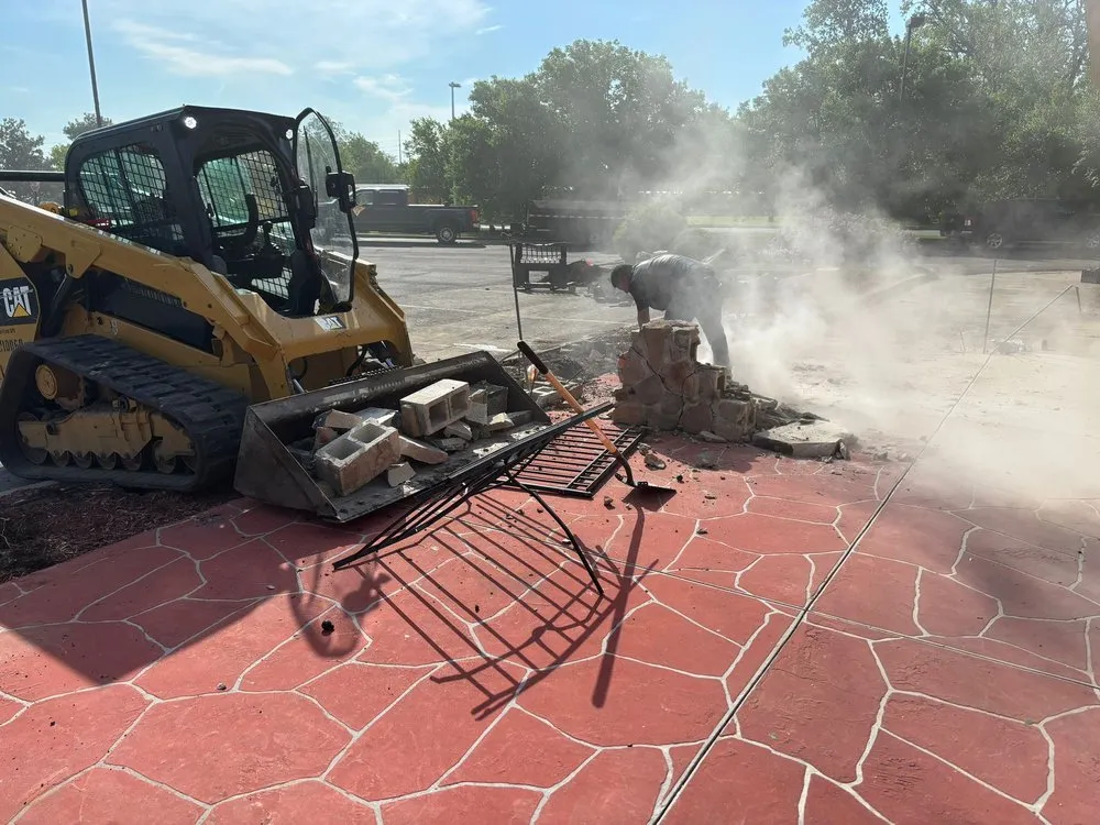 Local yard maintenance for year-round maintenance in Monroe, MI by O&B Brick Paving & Landscaping Services