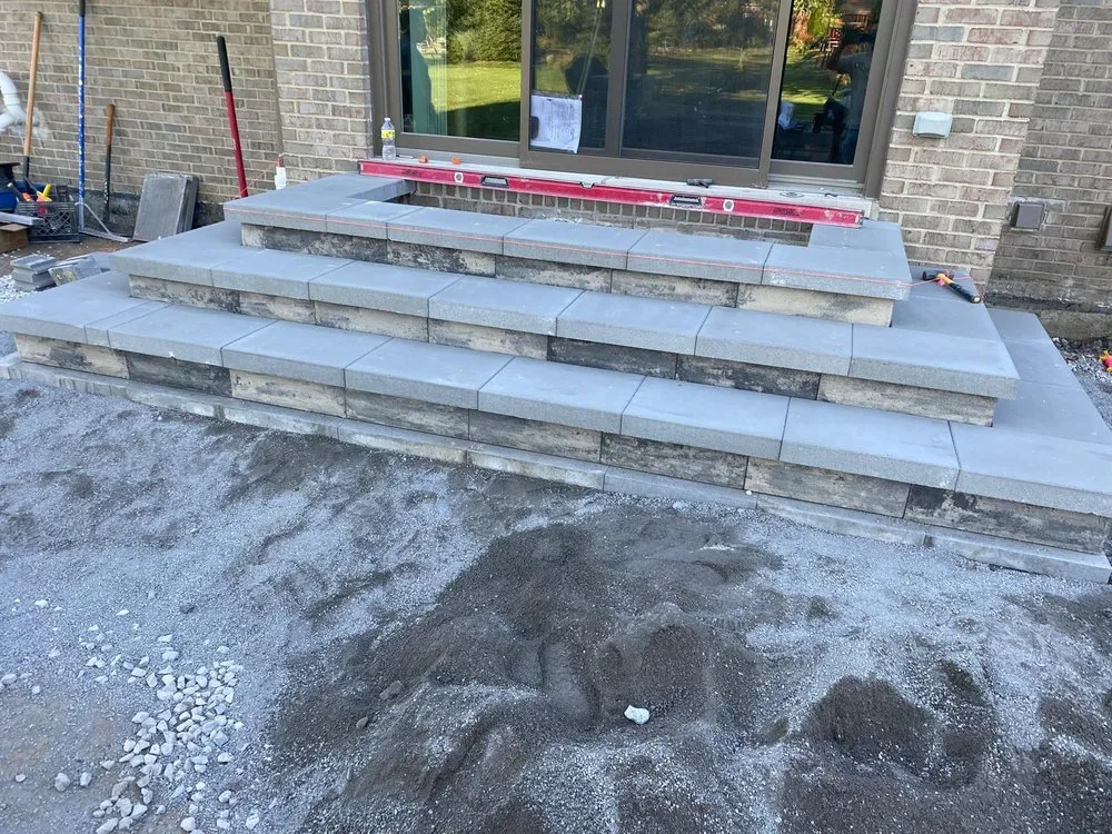 Custom outdoor landscaping for residential properties across Monroe, MI - O&B Brick Paving & Landscaping Services