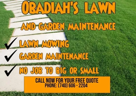 Obadiah’s Lawn and Garden Maintenance Logo