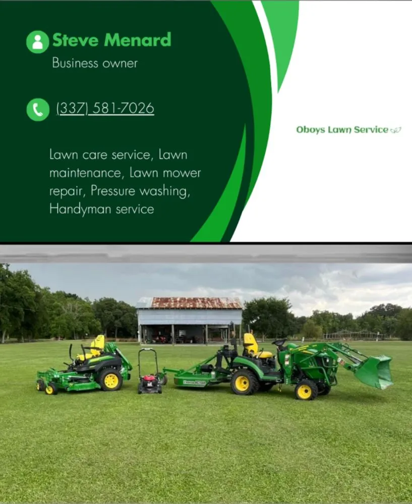 Custom landscaping services in Duson, LA by Oboys Lawn Service