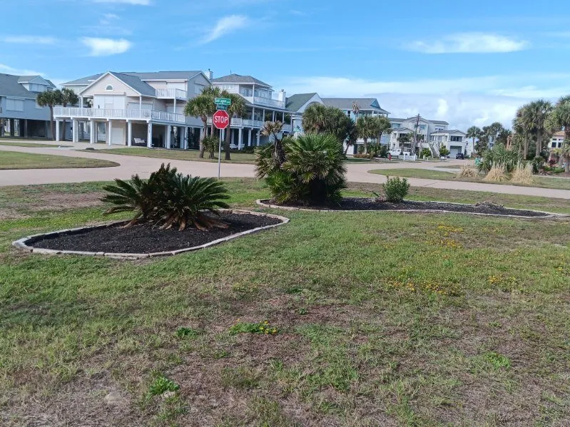 Top-rated landscape design for outdoor upgrades in Galveston, TX by Obrat Lawn Service