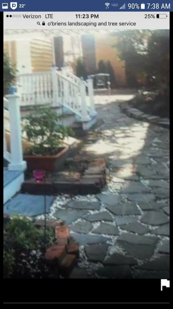 Local yard cleanup service with custom design in Corfu, NY by O'Brien Family Landscaping and Tree Service