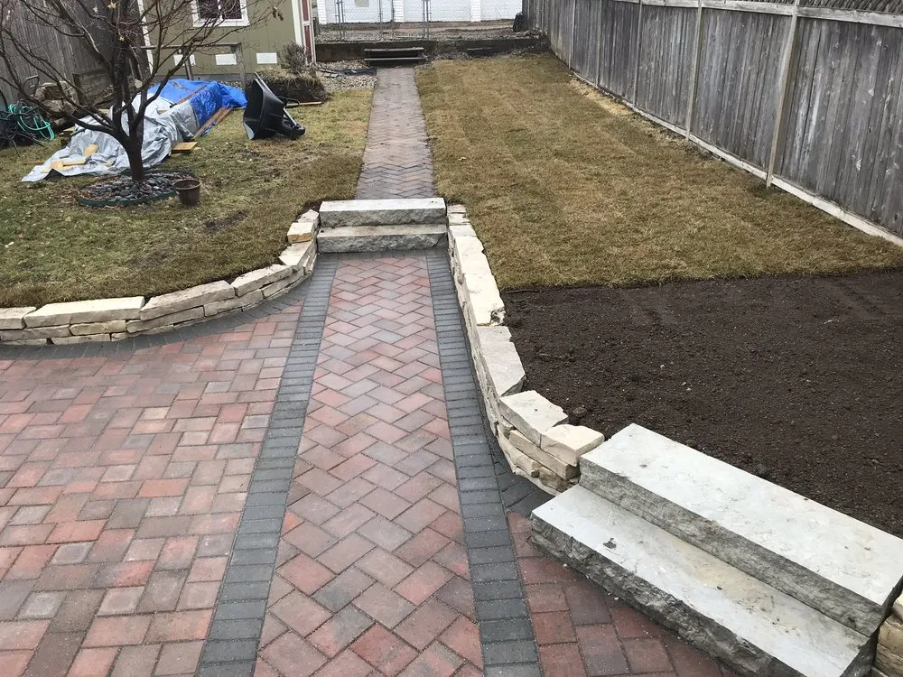 Professional outdoor landscaping for residential properties in Swansea, IL by OBs Landscape And Design