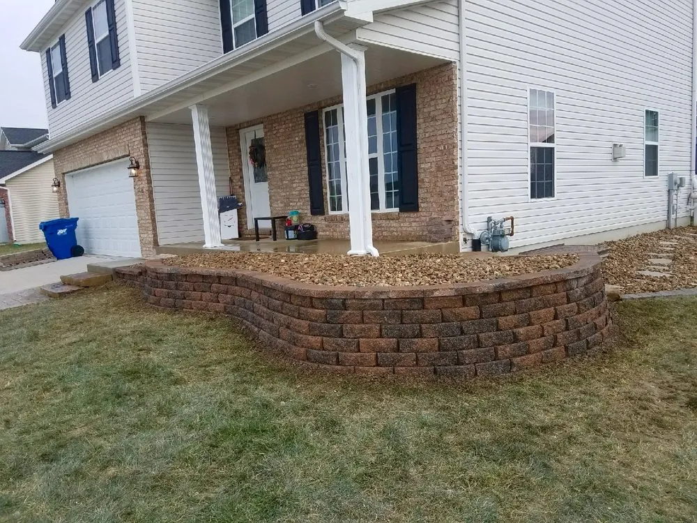 Professional landscape design in Swansea, IL by OBs Landscape And Design