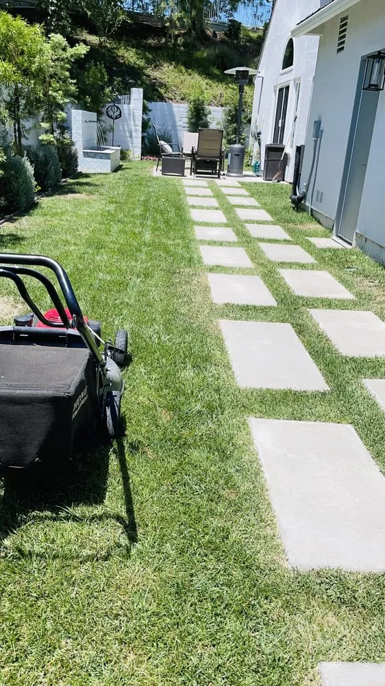 Professional landscape installation in Lake Forest, CA - OC Garden Service
