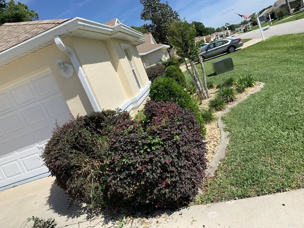 Local garden landscaping in Ocala, FL by Ocala Lawn and Maintenance
