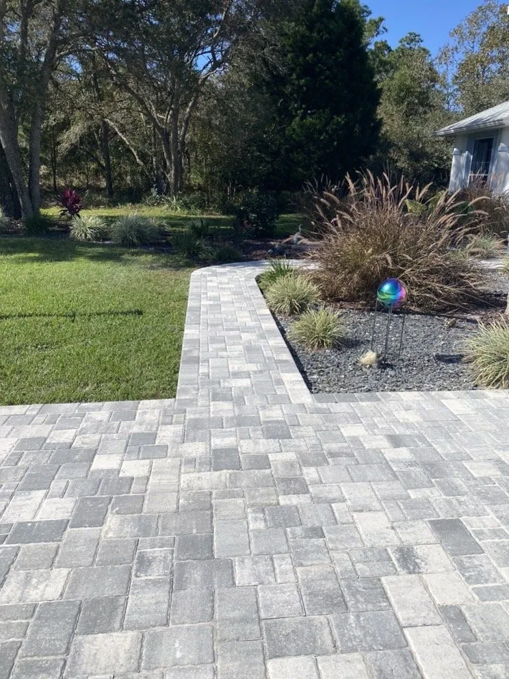 Reliable lawn mowing service with custom design across Ocala, FL - Ocala Pavers