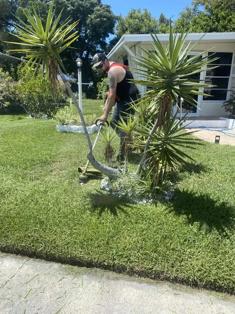 Professional yard maintenance for beautiful yards in Port Orange, FL by O’Callaghan Landscaping