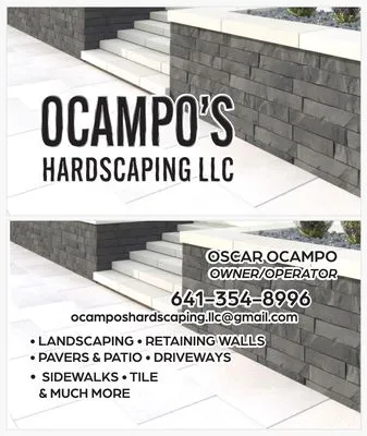 Ocampo Hardscaping Logo