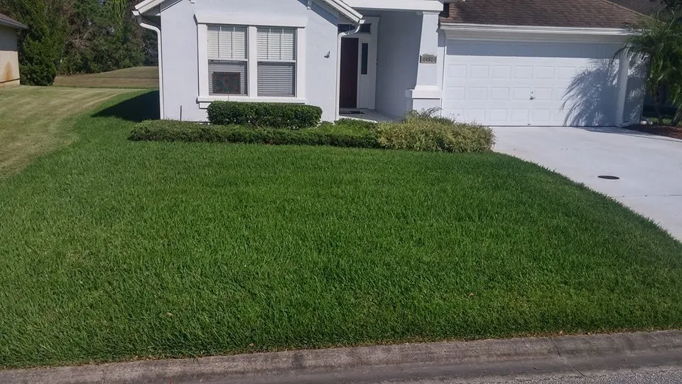 Custom lawn mowing service for year-round maintenance across Saint Augustine, FL - Ocean View Landscape Management