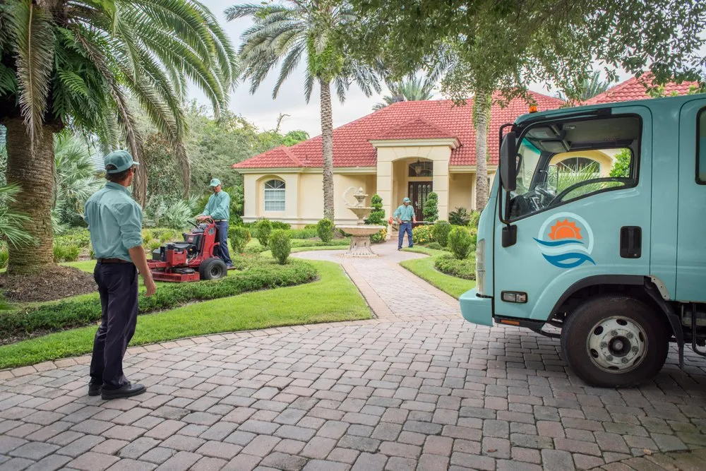Professional yard maintenance in Saint Augustine, FL by Ocean View Landscape Management