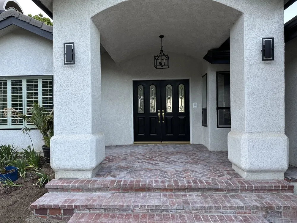 Custom outdoor landscaping with custom design across Oceano, CA - Ocean View Landscape