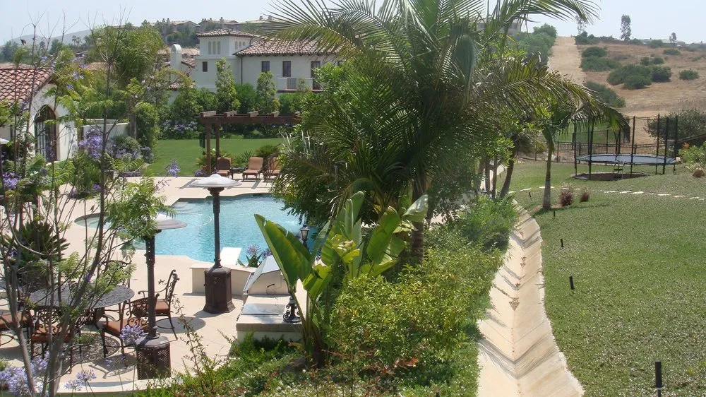 Top-rated yard cleanup service with custom design across Rancho Santa Fe, CA - Ocean View Landscaping & Maintenance