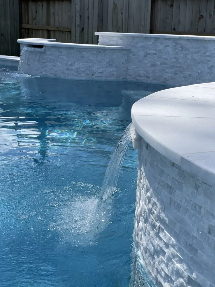 Top-rated residential landscaping in Spring, TX by Oceans Edge Custom Pools