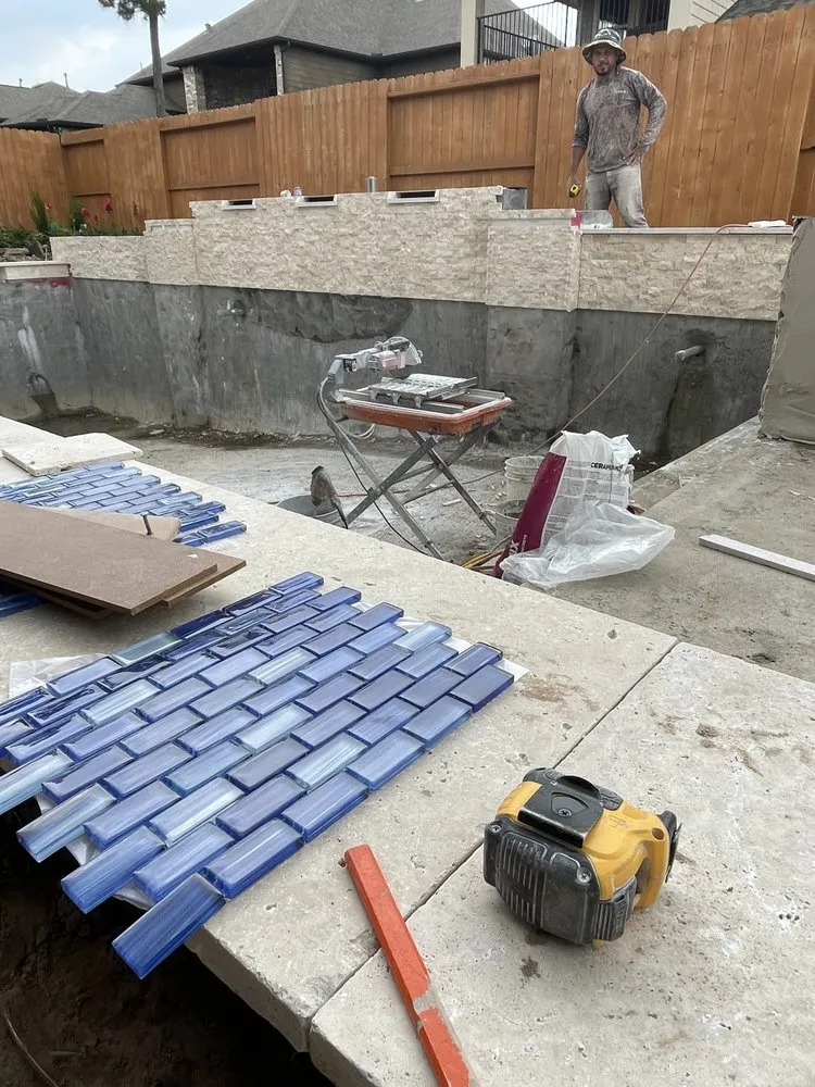 Local residential landscaping for beautiful yards across Spring, TX - Oceans Edge Custom Pools