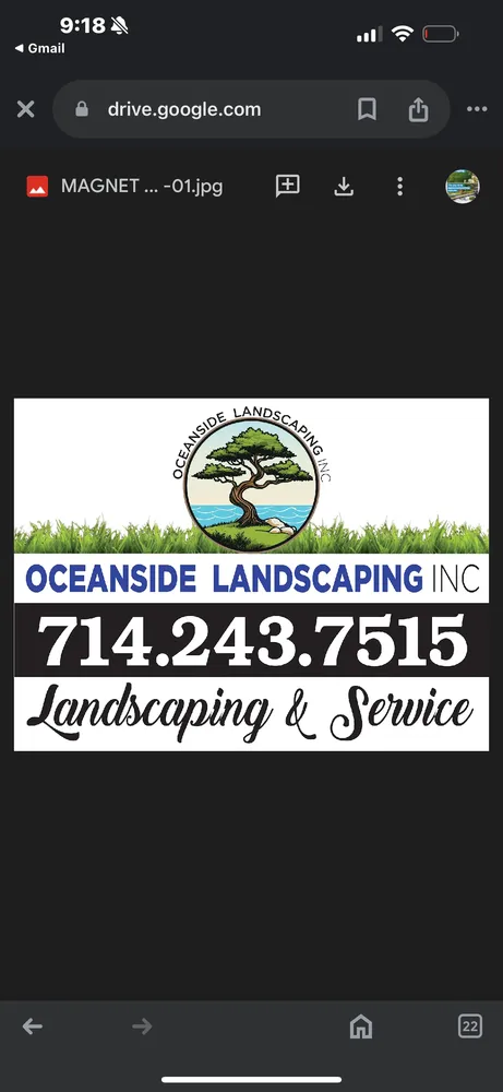 Custom landscape installation in Midway City, CA by Oceanside Landscaping