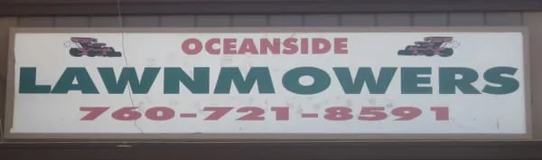 Oceanside Lawnmowers Logo
