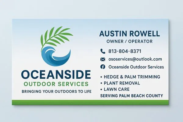 Oceanside Outdoor Services Logo