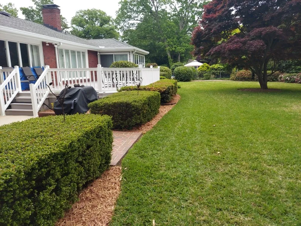 Custom outdoor landscaping in Norfolk, VA by Oceanview Landscaping