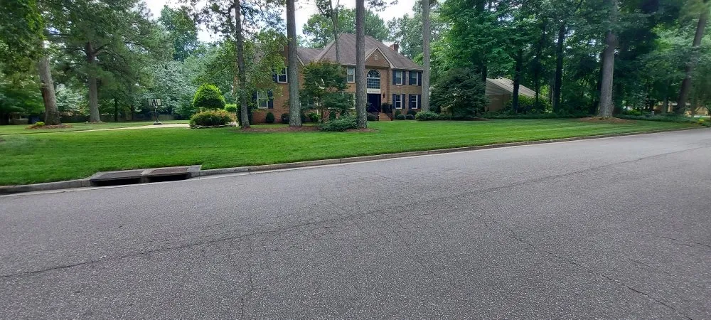 Custom residential landscaping in Norfolk, VA by Oceanview Landscaping