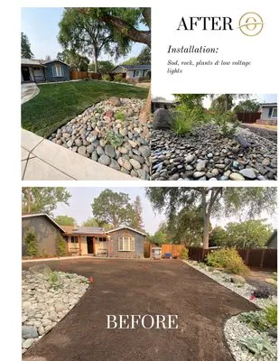 Ochoa's Landscape & Design Logo